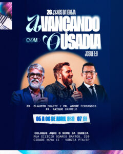 AVANÇANDO COM OUSADIA